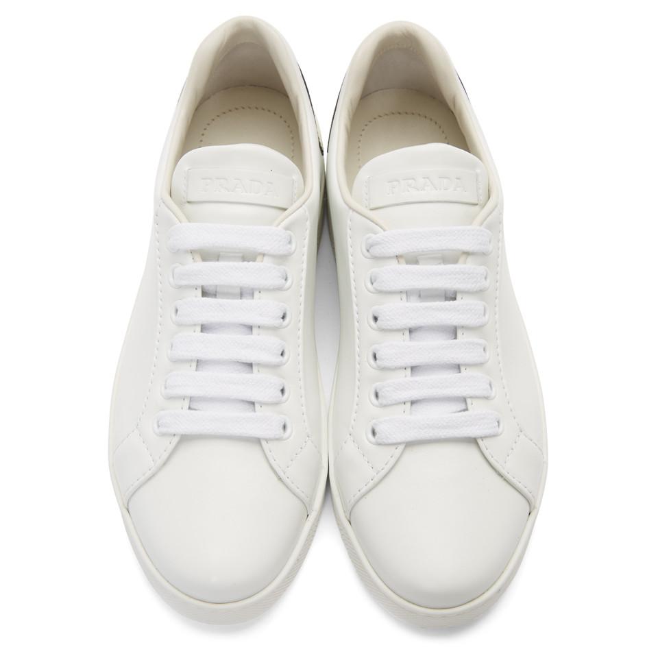 white bubble sneakers