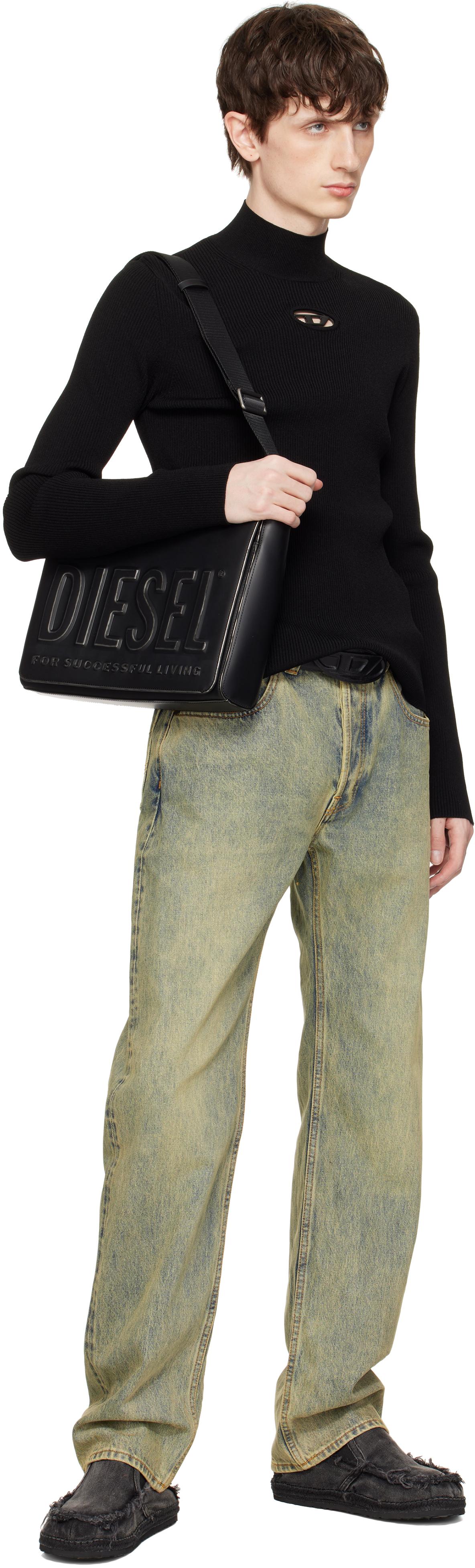 DIESEL Dsl 3D S X Messenger Bag in Black for Men | Lyst