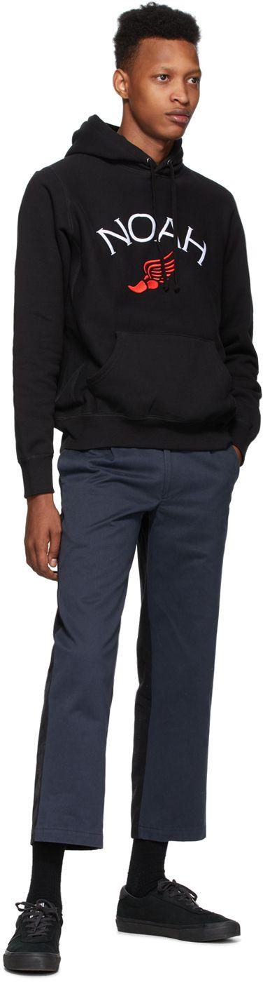 Noah Winged Foot Hoodie in Black for Men | Lyst