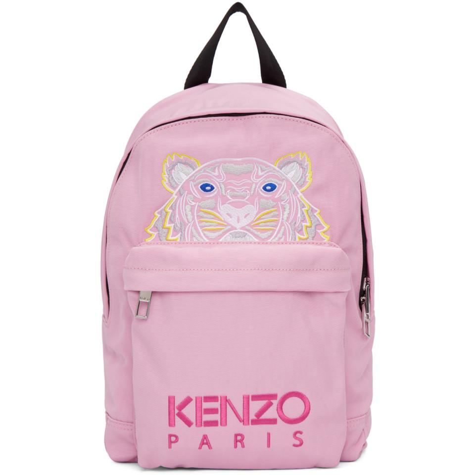 kenzo pink backpack