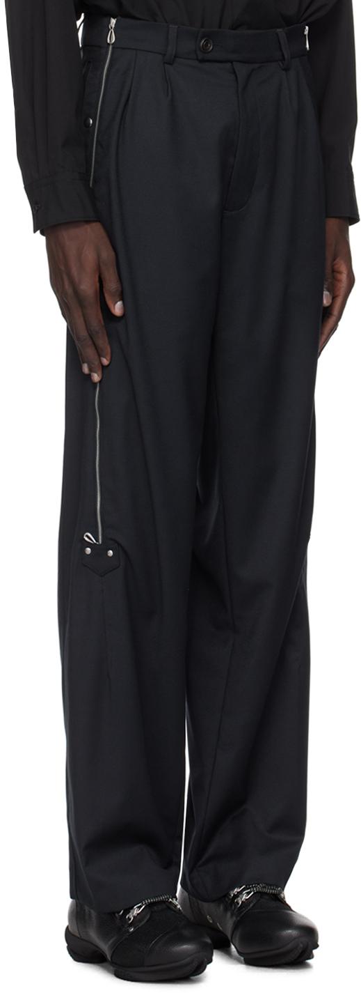 パンツ kiko kostadinov 20aw latch zip trousers Kiko Kostadinov Lahti Zip Trousers 20AW