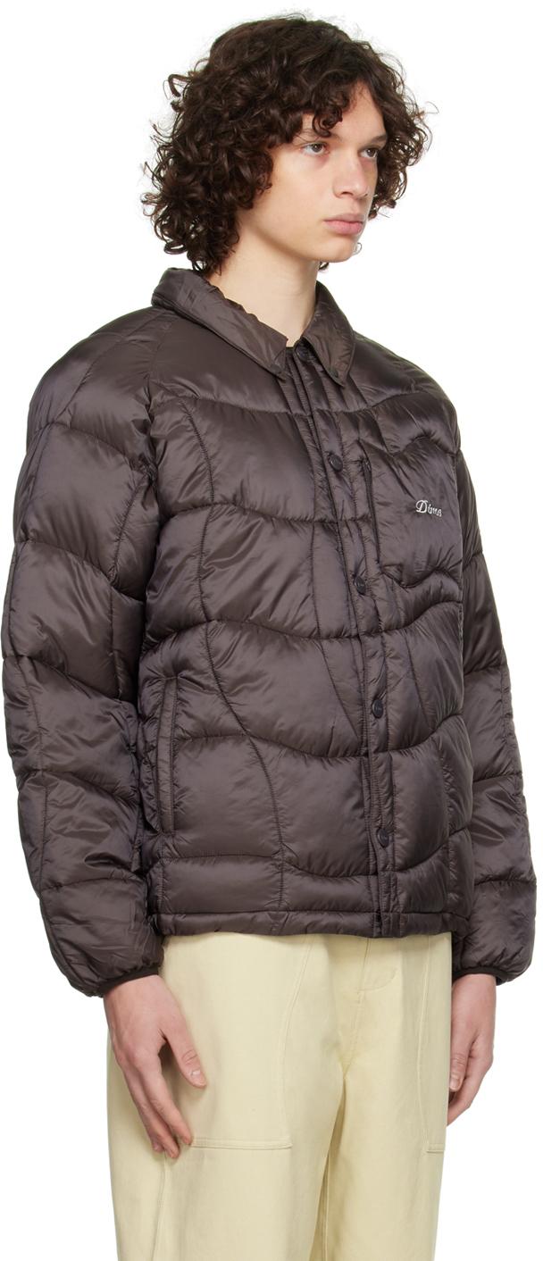 Dime Wave Puffer Jacket in Brown for Men | Lyst Canada