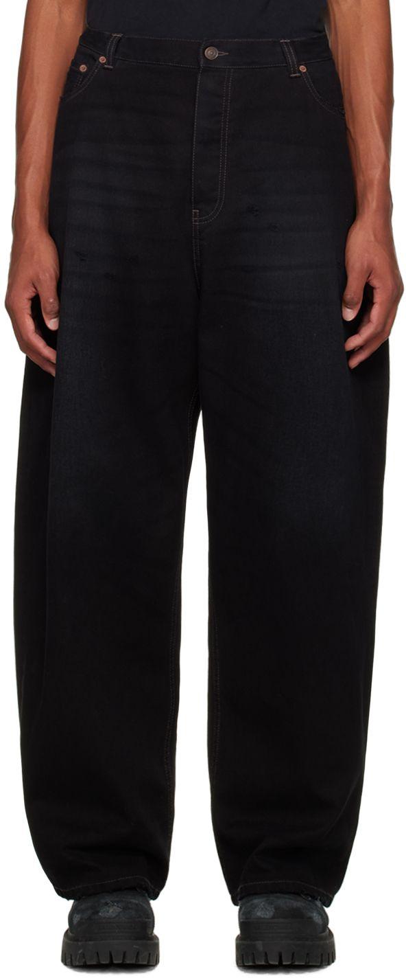 balenciaga baggy denim jeans