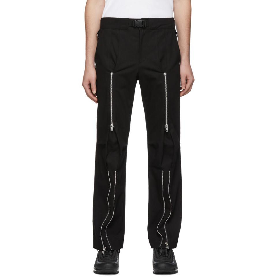 Black Bondage Trousers for Men 