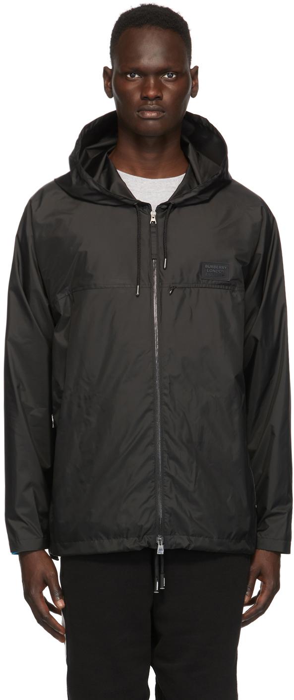 Burberry Synthetic Black Compton Jacket for Men | Lyst