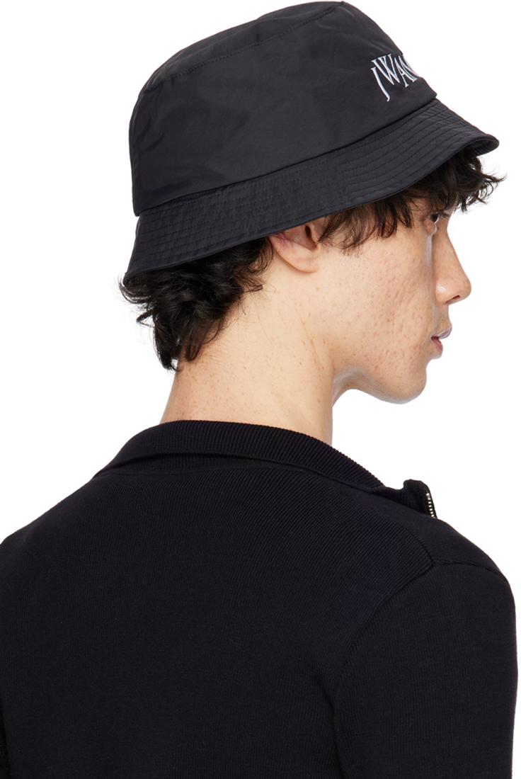 JW ANDERSON バケットハット 黒 JW Anderson（ジェイダブリューアンダーソン）の「ASYMMETRIC