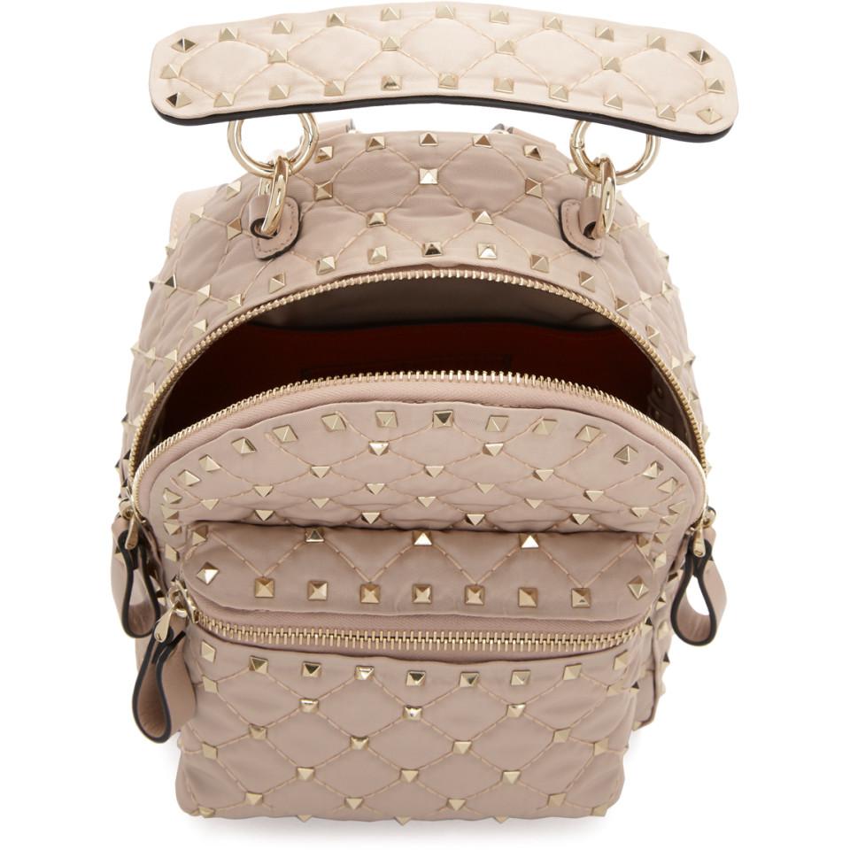 valentino rockstud backpack
