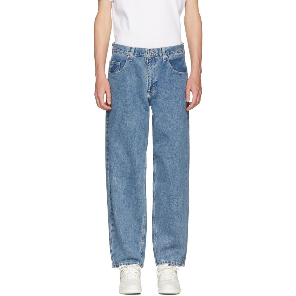 Levi's Indigo Baggy Silver Tab Jeans in Blue for Men | Lyst