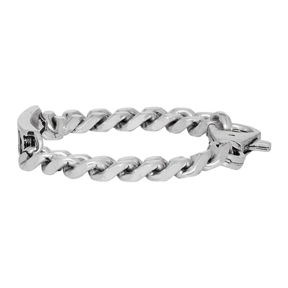 Heron Preston Chain Bracelet in Silver (Metallic) for Men - Lyst
