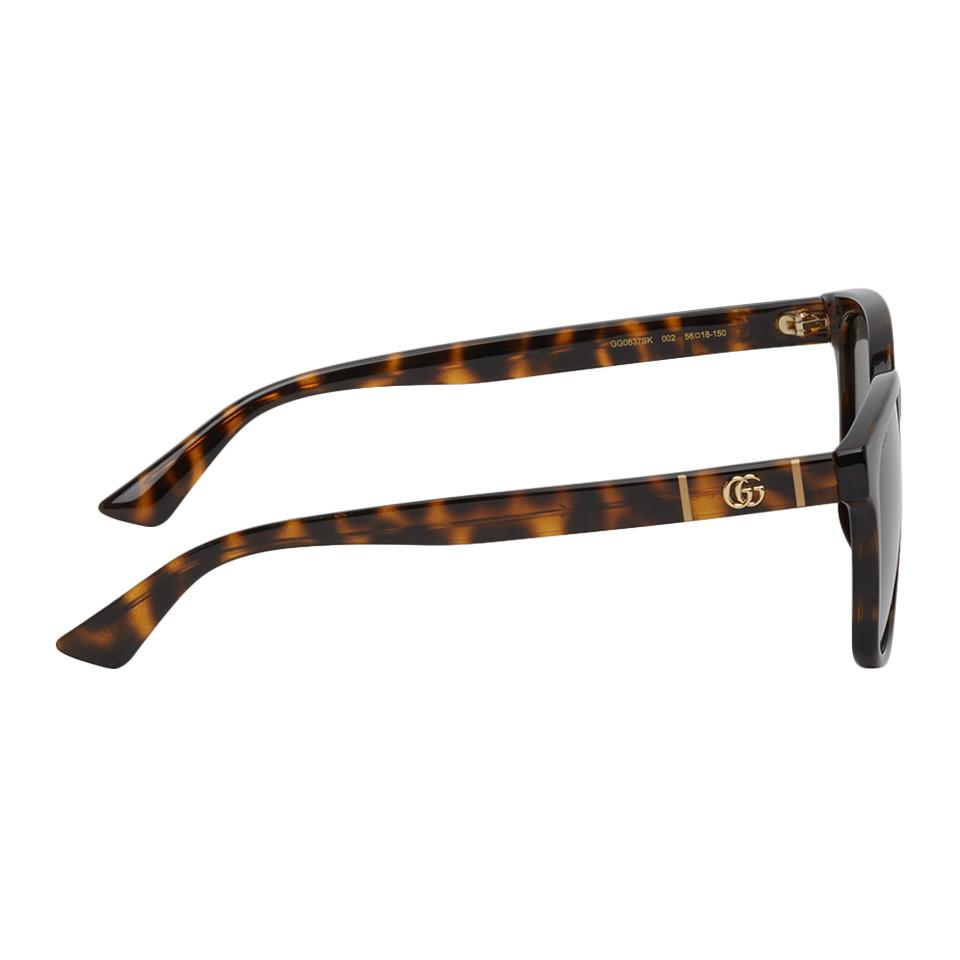 square gg injected sunglasses