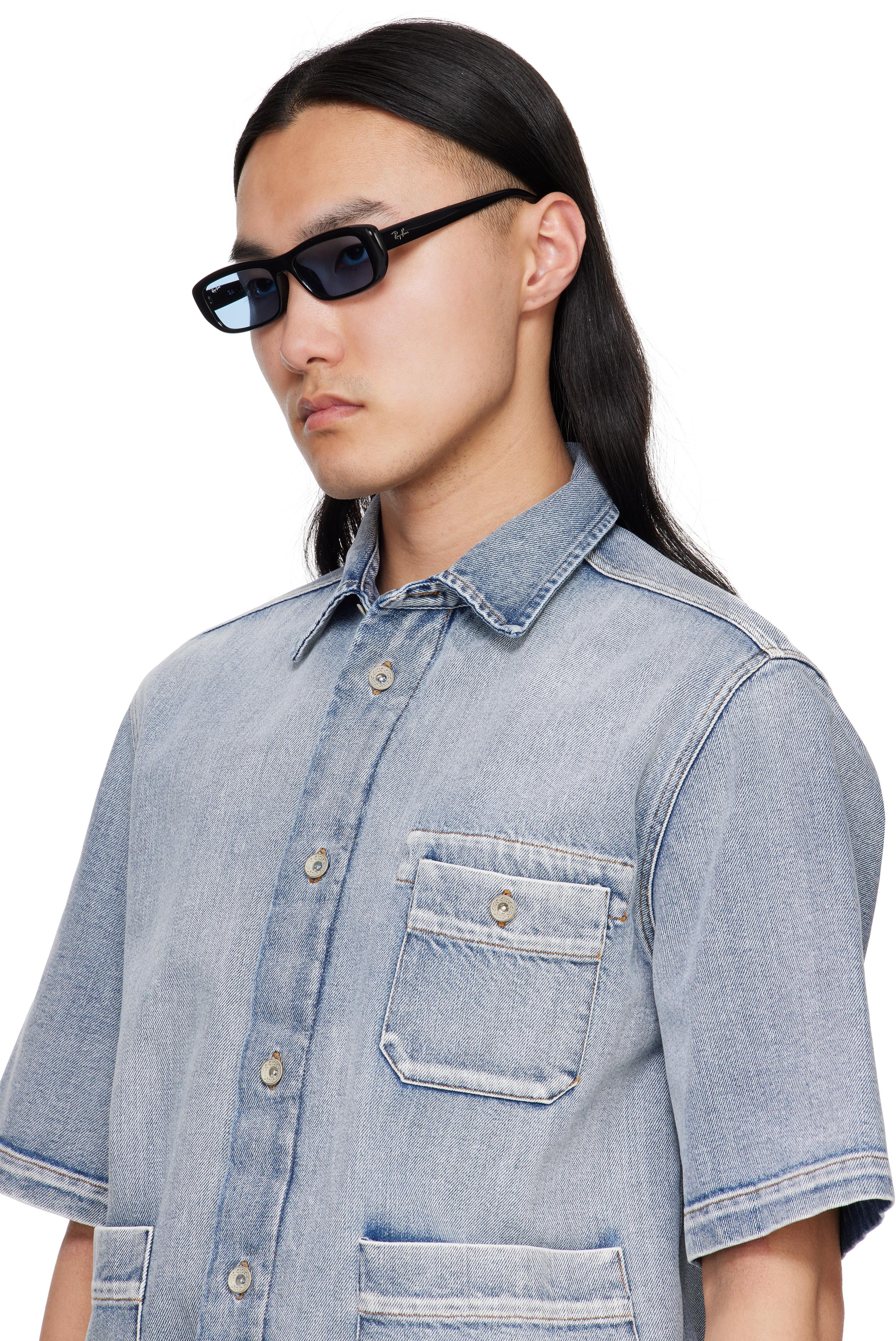 RB4436D Ray-Ban Sunglasses BIO-BASED in and Bio-Based Black - Grey 