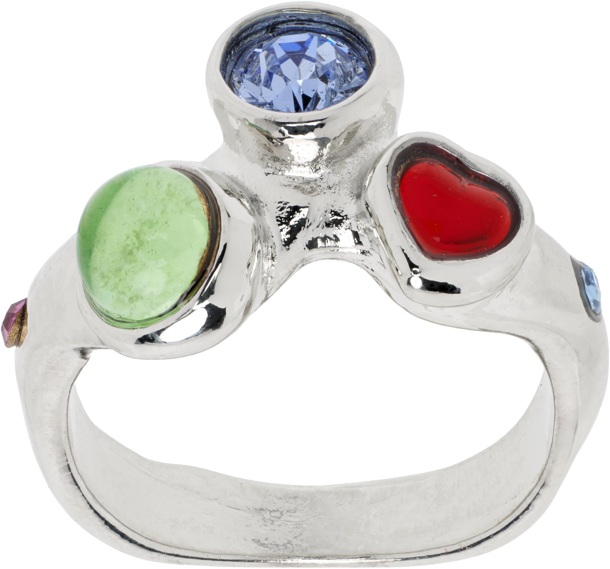 【関税込み】Collina Strada カーキ Puffy Bunny リング SEA BLUE PUFFY BUNNY RING| COLLINA STRADA – Collina Strada