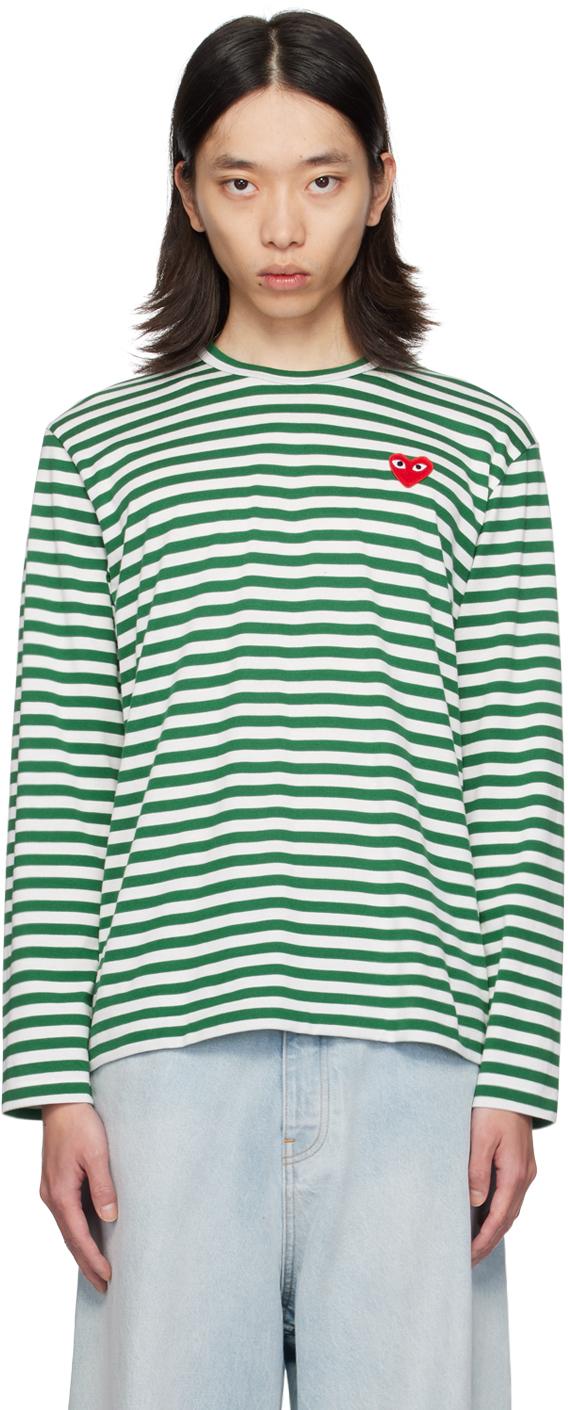 Comme des garçons t shirt manche longue deals