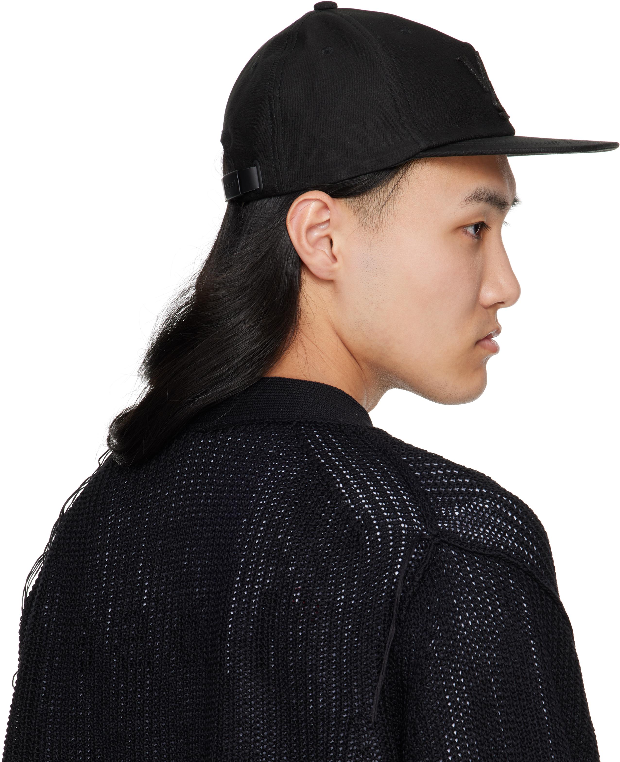 Sacai Wtaps Edition Cotton Back Satin Cap in Black for Men Sacai Wtaps Edition Cotton Back Satin Cap in Black for Men