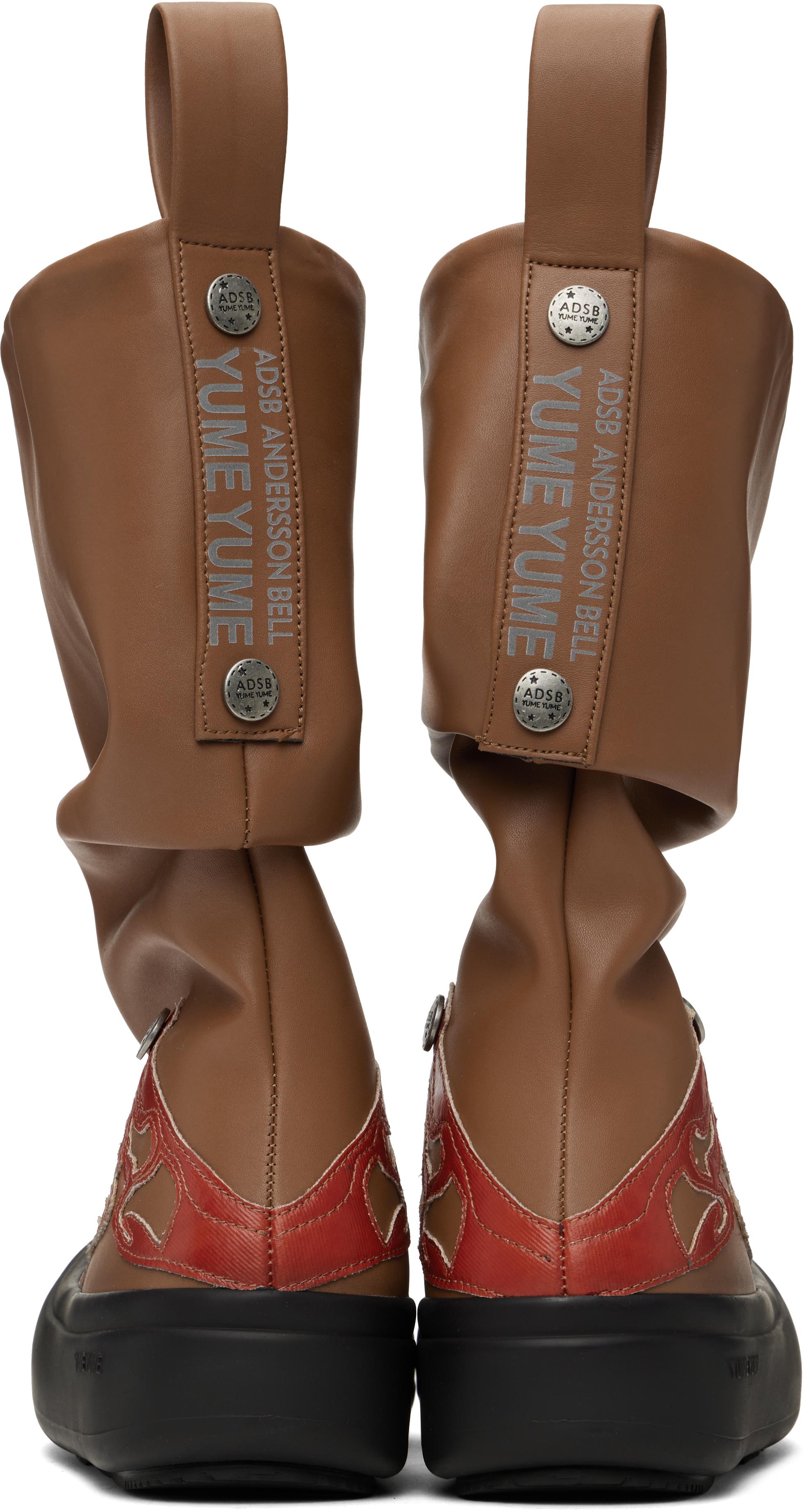 【関税込み】Andersson Bell ブラウン Fia アンクルブーツ Brown Fia Ankle Boots by Andersson Bell on Sale