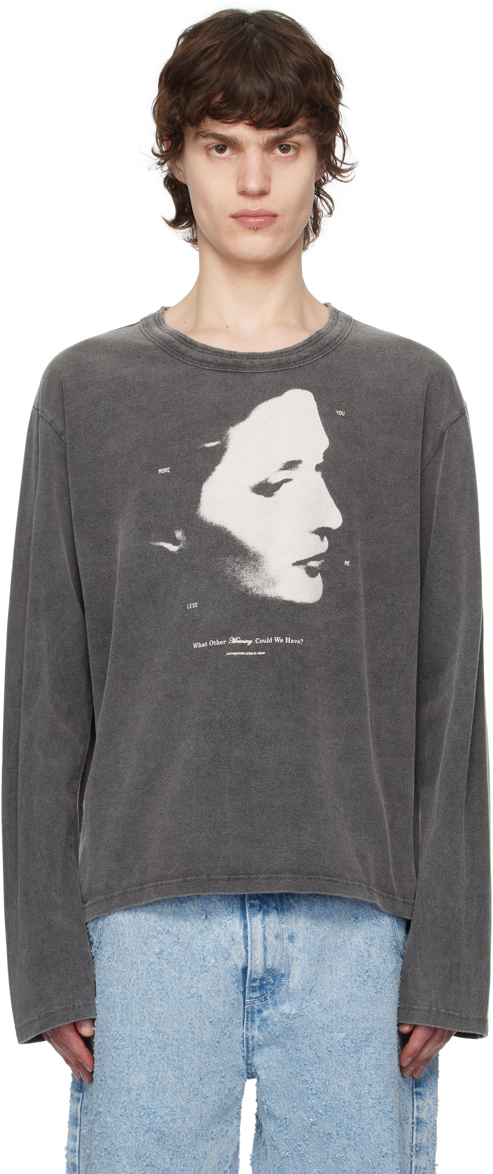mfpen Merch Ls T-Shirt in Black for Men | Lyst UK