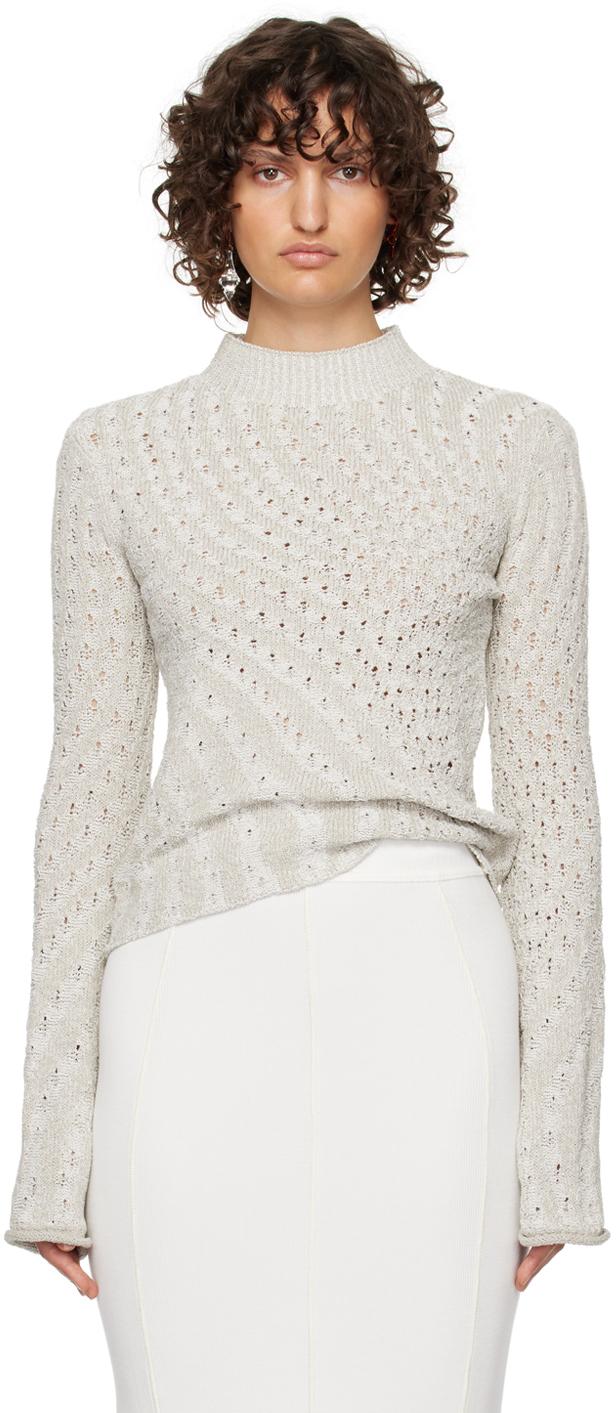 Acne Studios ハイネックニット Acne Studios リブ編みニット タートルネックセーター