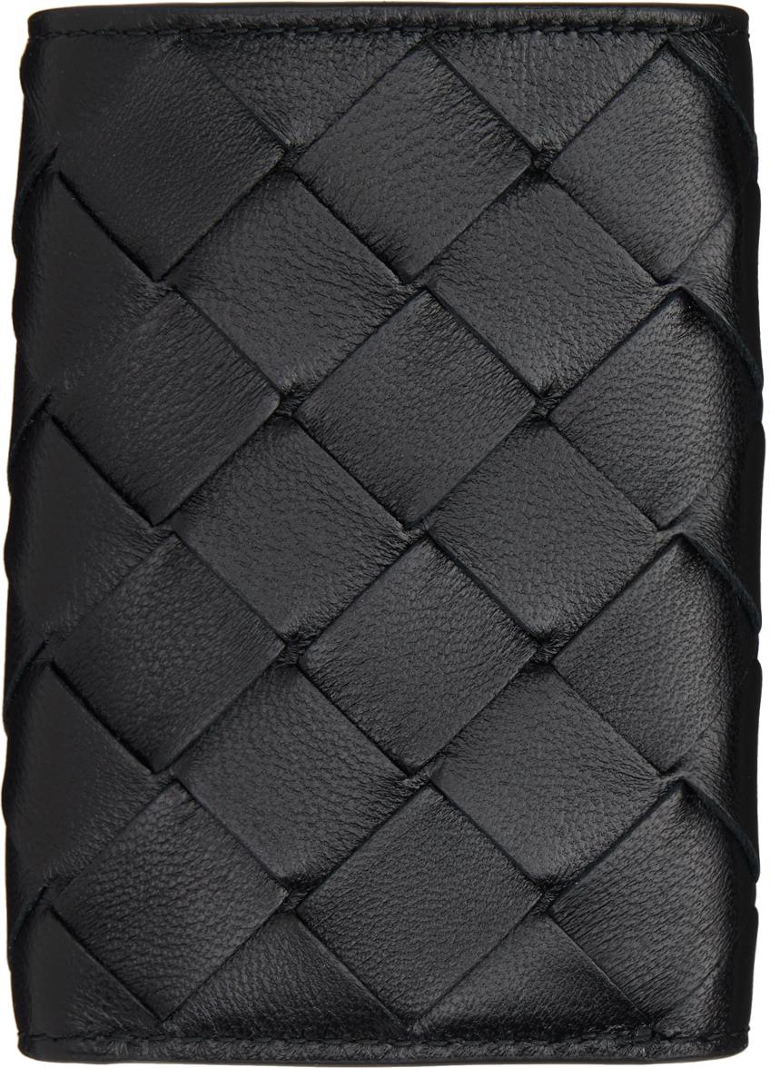 Bottega Veneta レディース ブラック Tiny 三つ折り財布 財布 & カード 