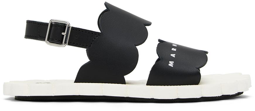 Marni レディース キッズ｜ブラック サンダル フラットシューズ