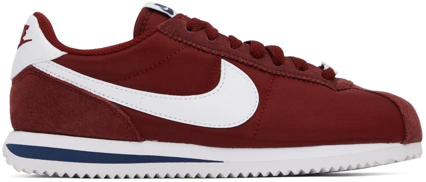 burgundy cortez shoes