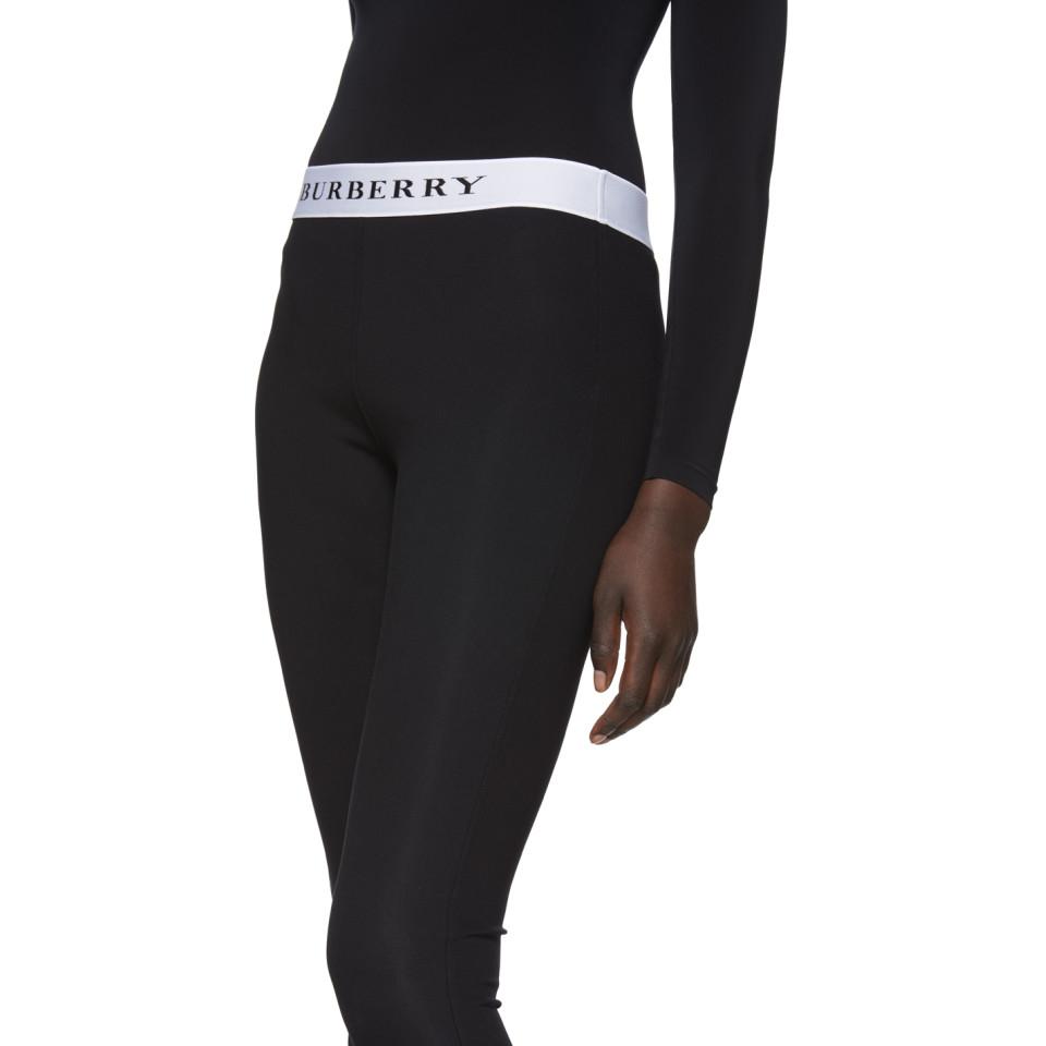 Details 116+ burberry leggings womens latest