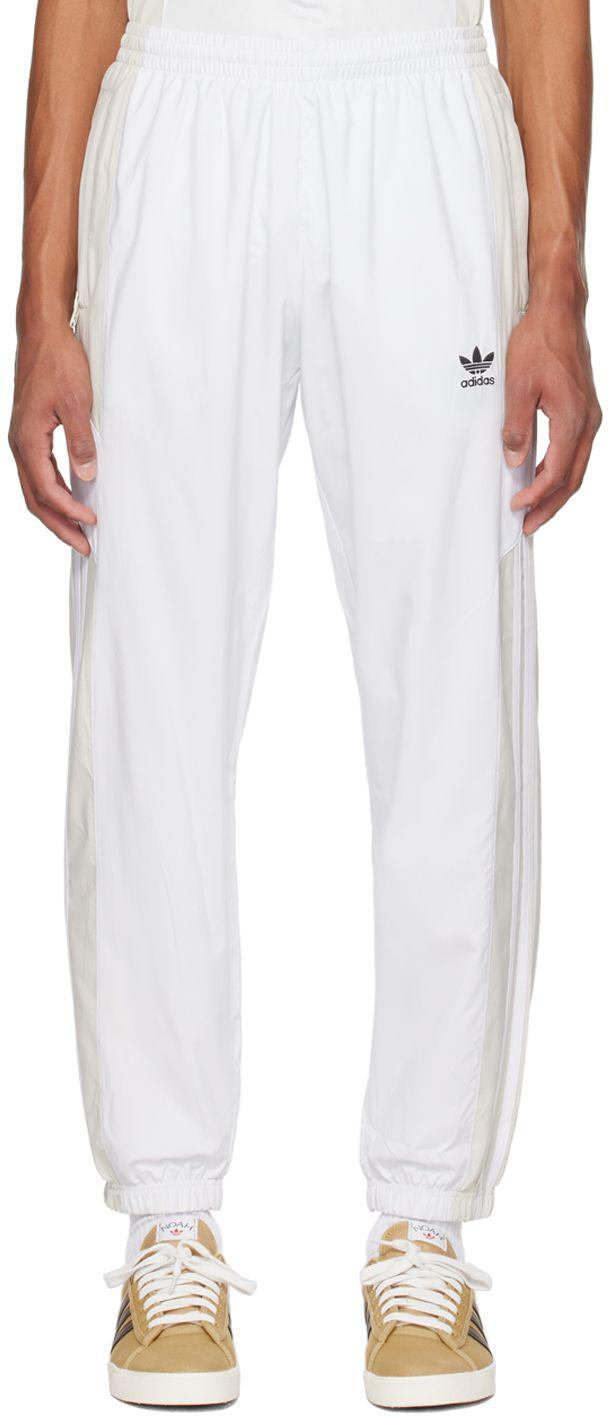 adidas Originals White & Beige Rekive Track Pants for Men | Lyst