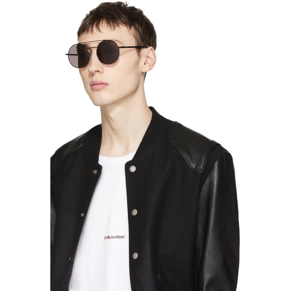 saint laurent sl-210 サングラス Sunglasses Saint Laurent Classic Sl 210-002 SL210 Unisex