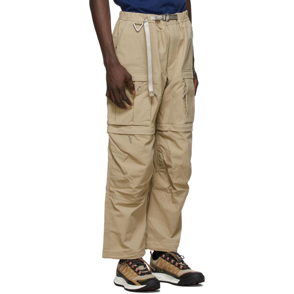 nike beige cargos