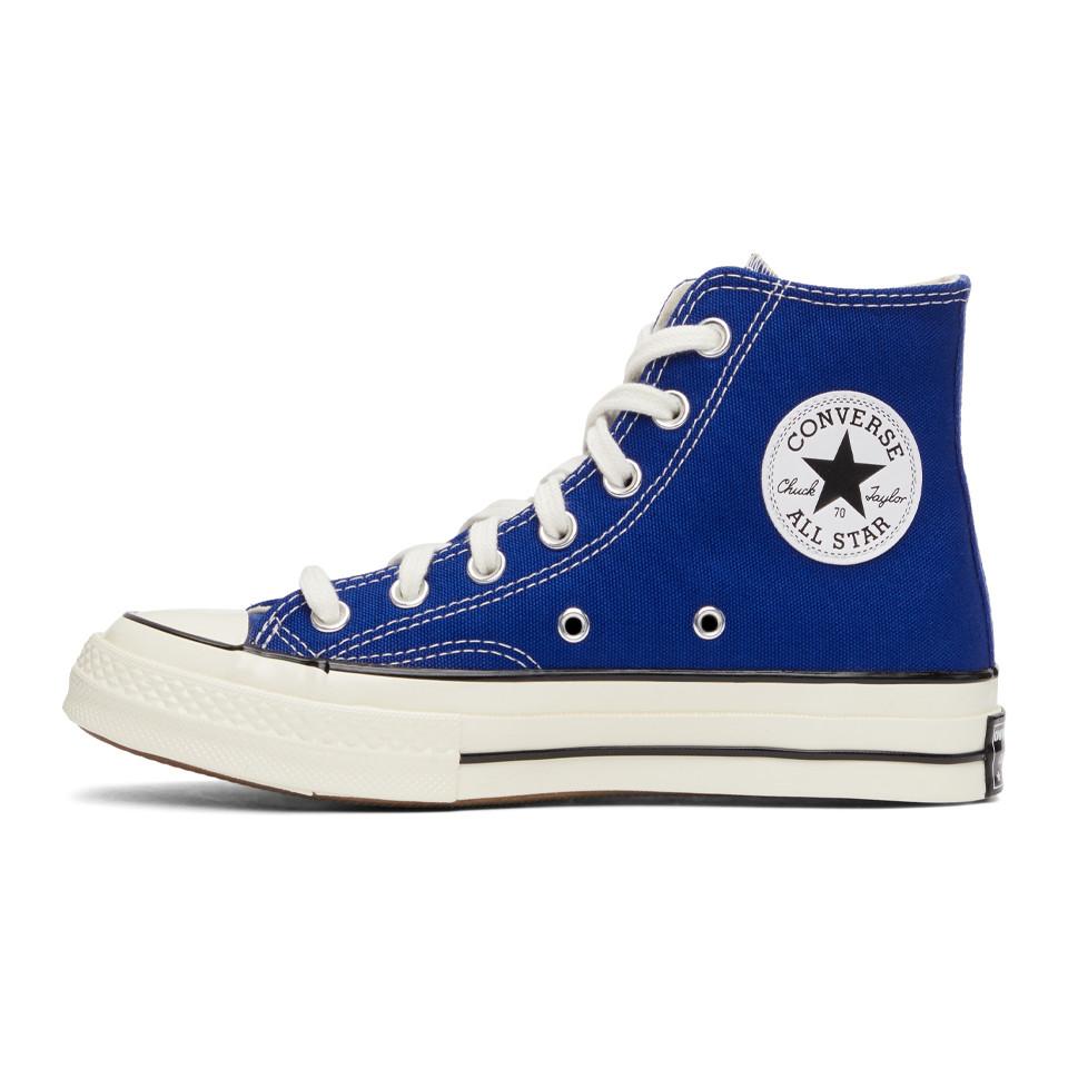 Converse Blue Seasonal Color Chuck 70 High Sneakers for Men | Lyst