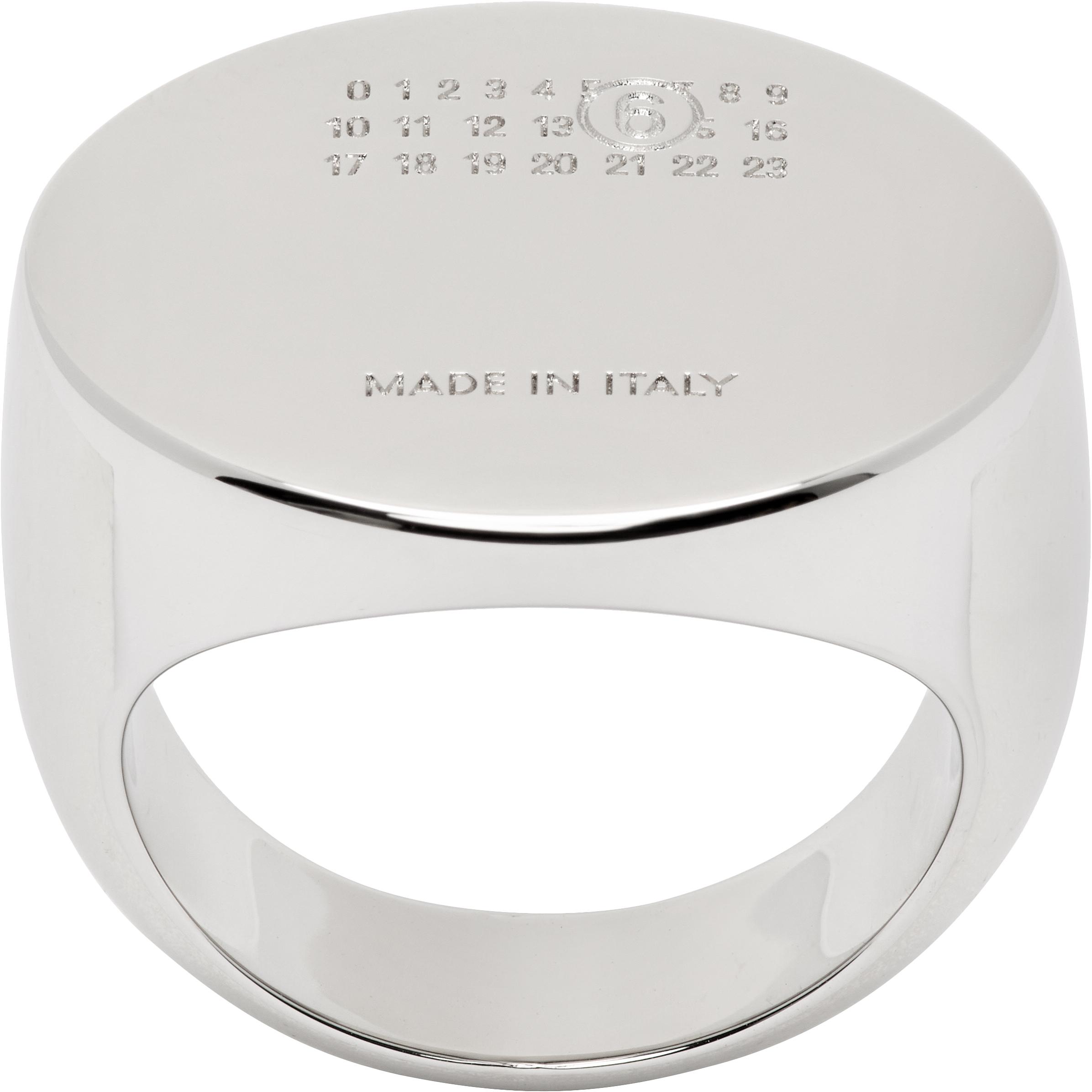 指輪・リング Maison Margiela Ring With Numeric Logo Maison Margiela Numerical Logo Ring | italist