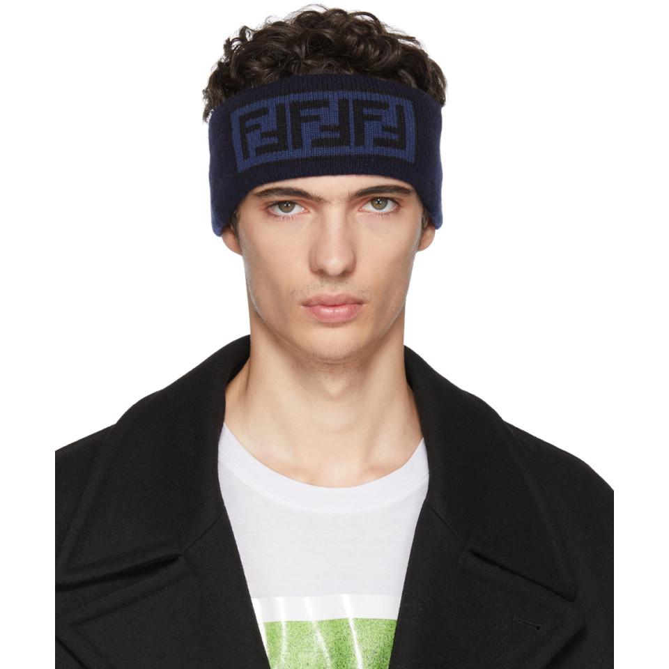 fendi headband blue