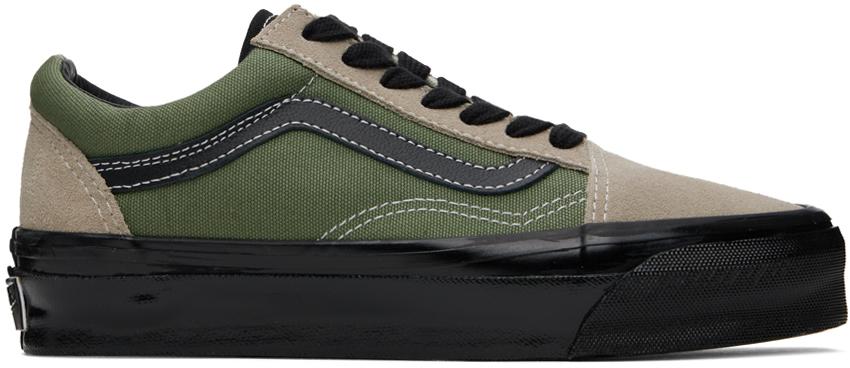 Black and khaki vans best sale