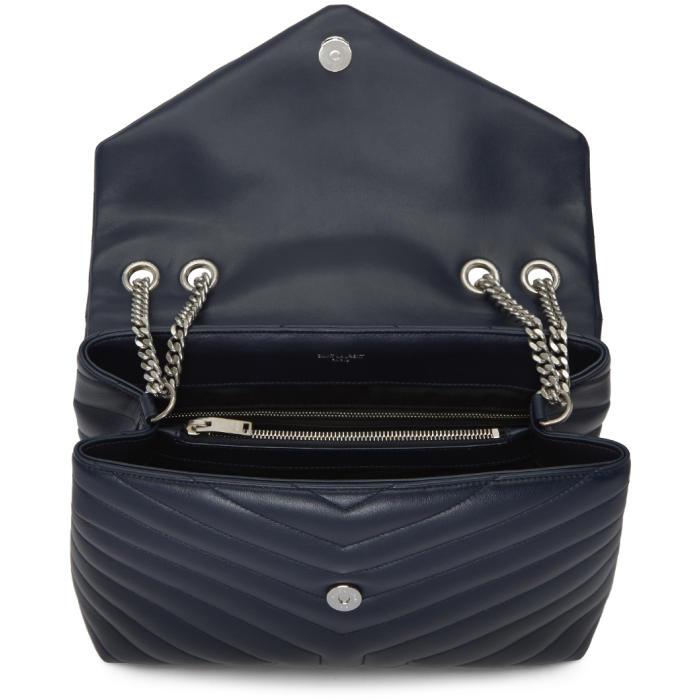 ysl loulou medium navy
