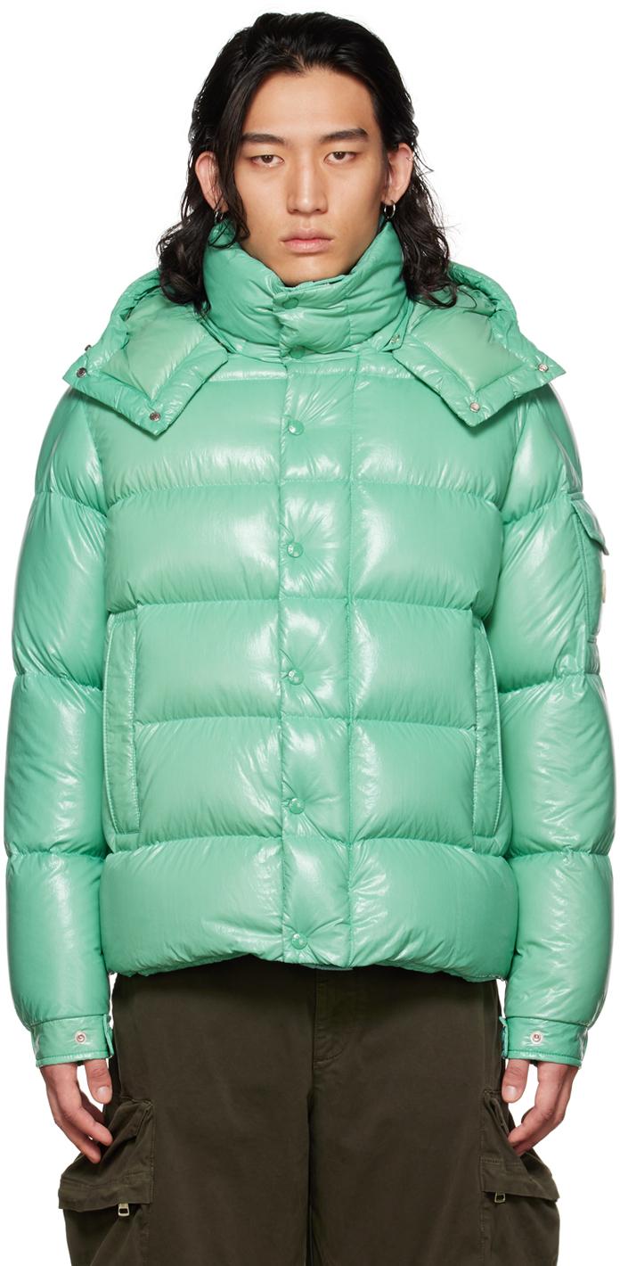 MONCLER グリーンダウンジャケット