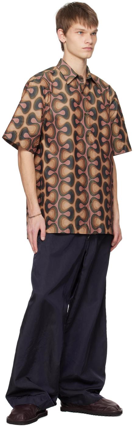 【関税込み】Dries Van Noten ブラウン シアリング スリッパ メンズ Dries Van Noten スリッパ | オンラインセールは最大52
