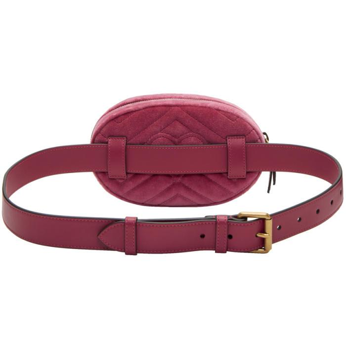 velvet gucci belt bolsa