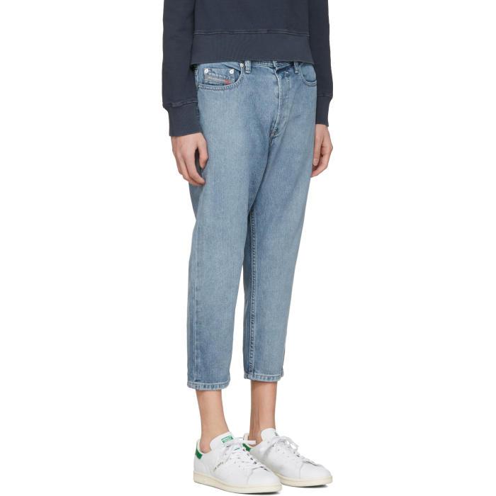 DIESEL Denim Blue Rhial Jeans for Men 