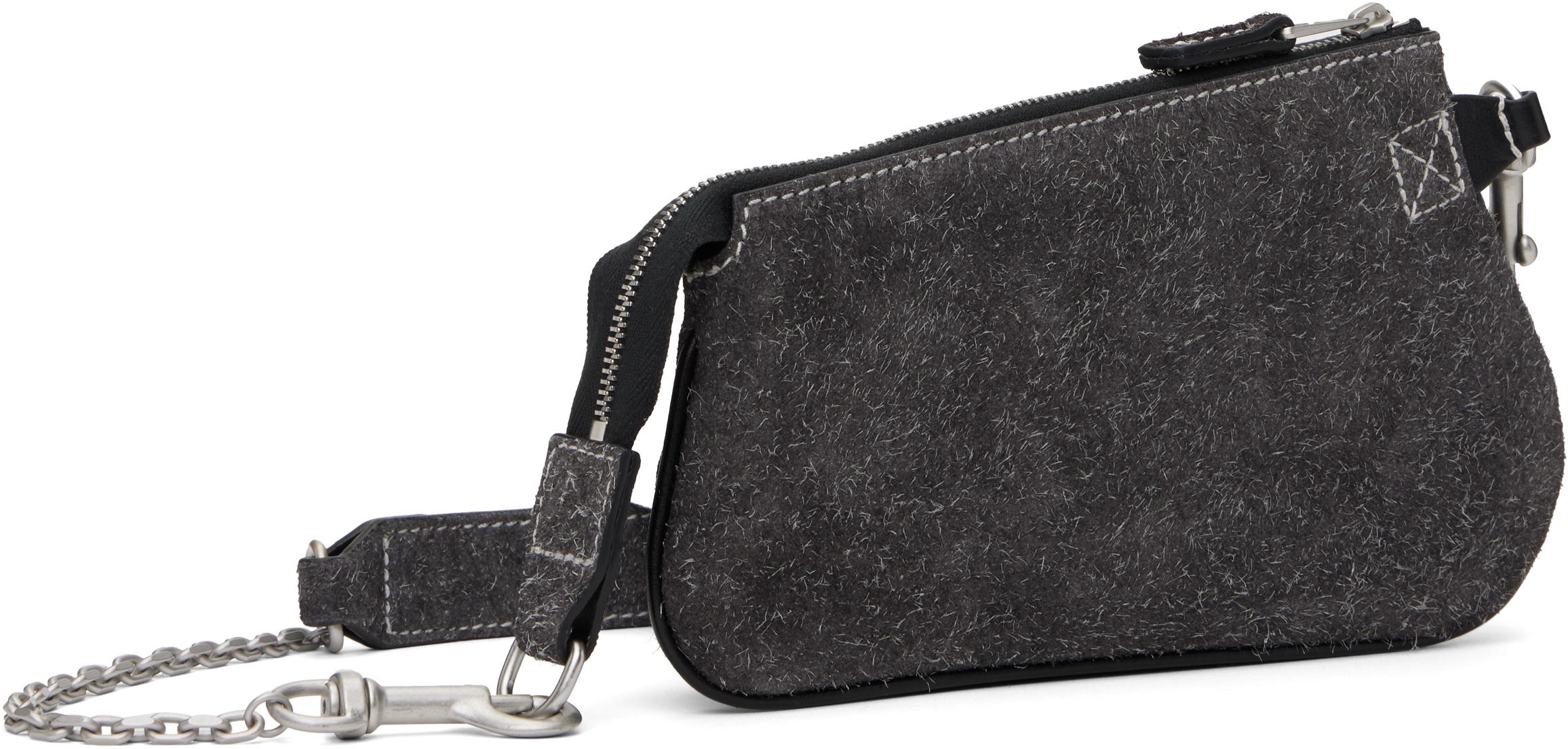 Kiko Kostadinov Trivia Chain Pochette Bag in Black | Lyst