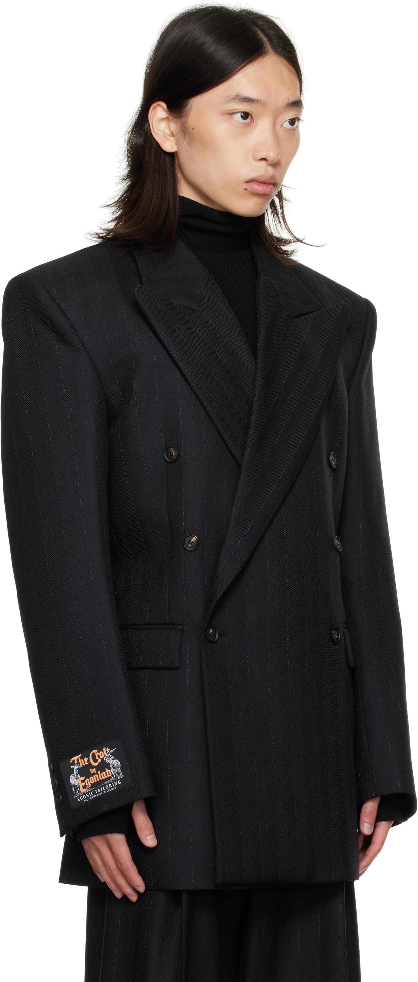 EGONlab. ジャケット EGONlab. カットアウト デニムジャケット | ブルー | FARFETCH JP