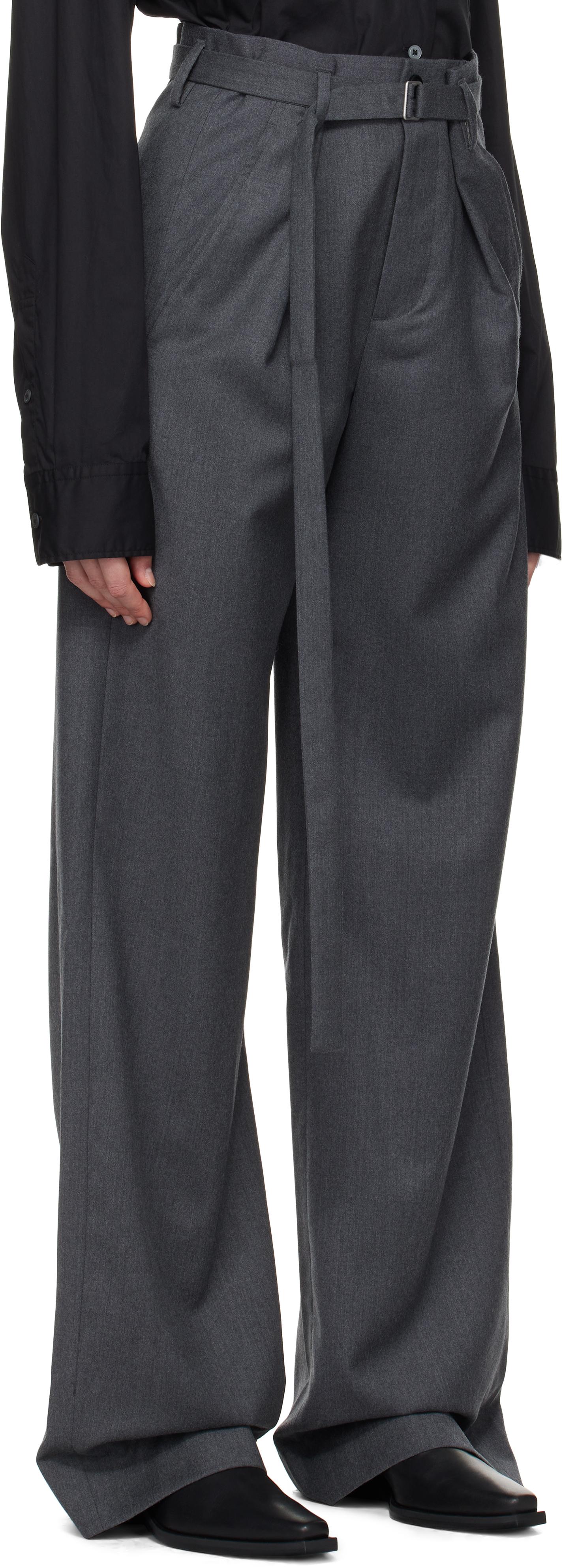 Ann Demeulemeester レディース ブラック グレー Linna High-comfort 