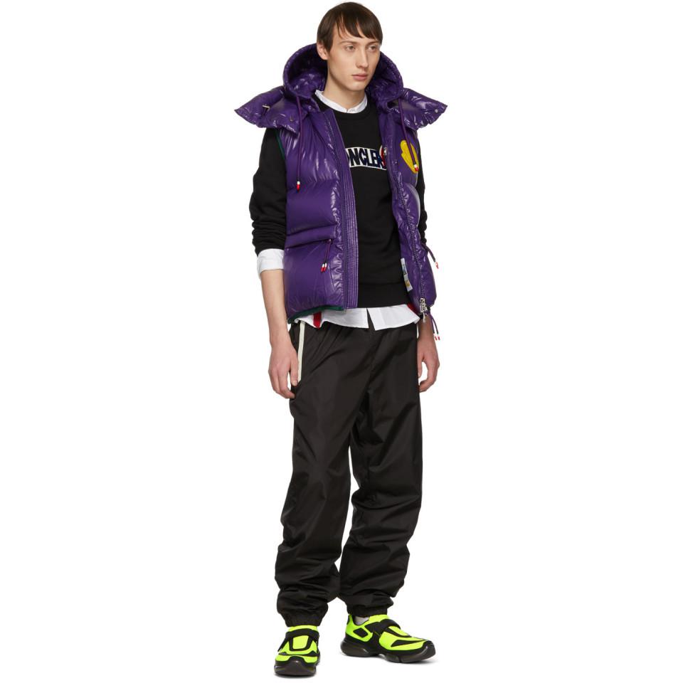 Moncler 2 1952 Purple Down Lorent Vest for Men | Lyst