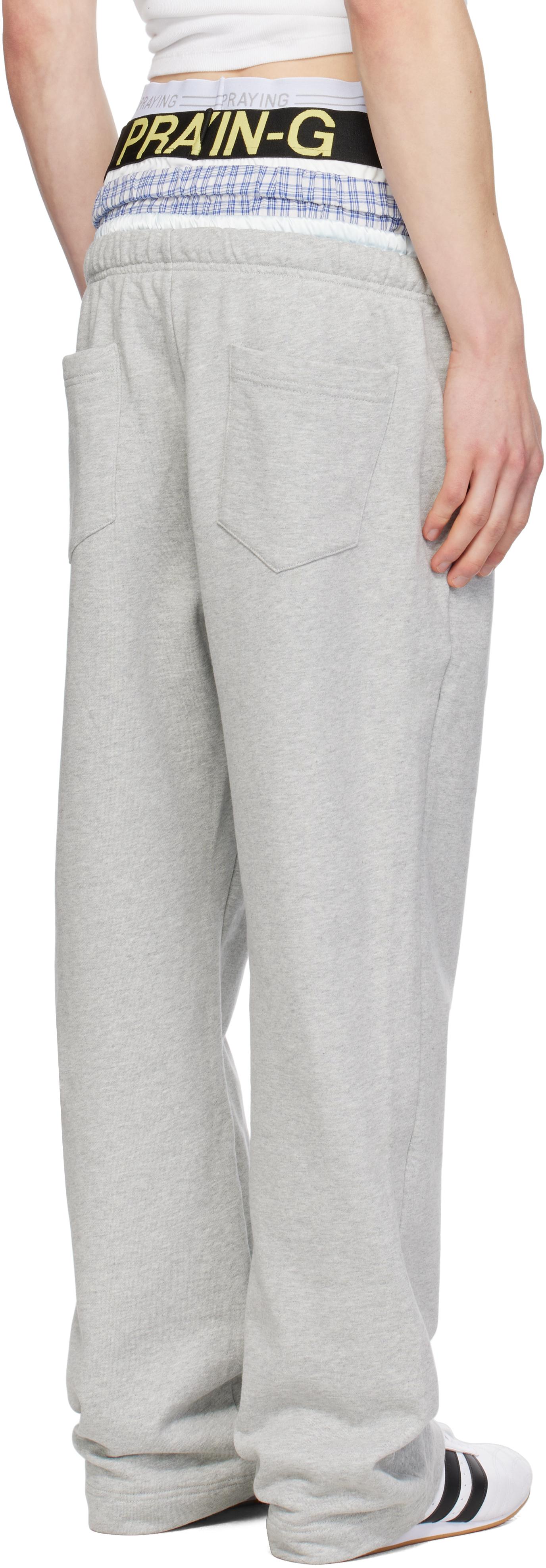 完売アイテム:Praying underwear sweats plaid 完売アイテム