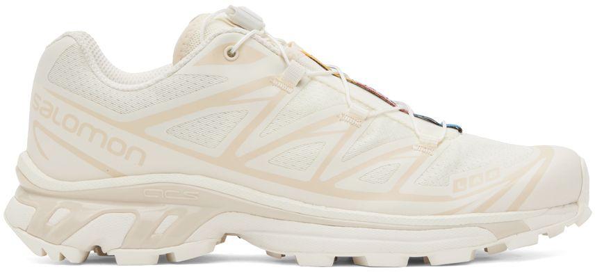 Salomon Off-white Xt-6 Sneakers in Black for Men | Lyst