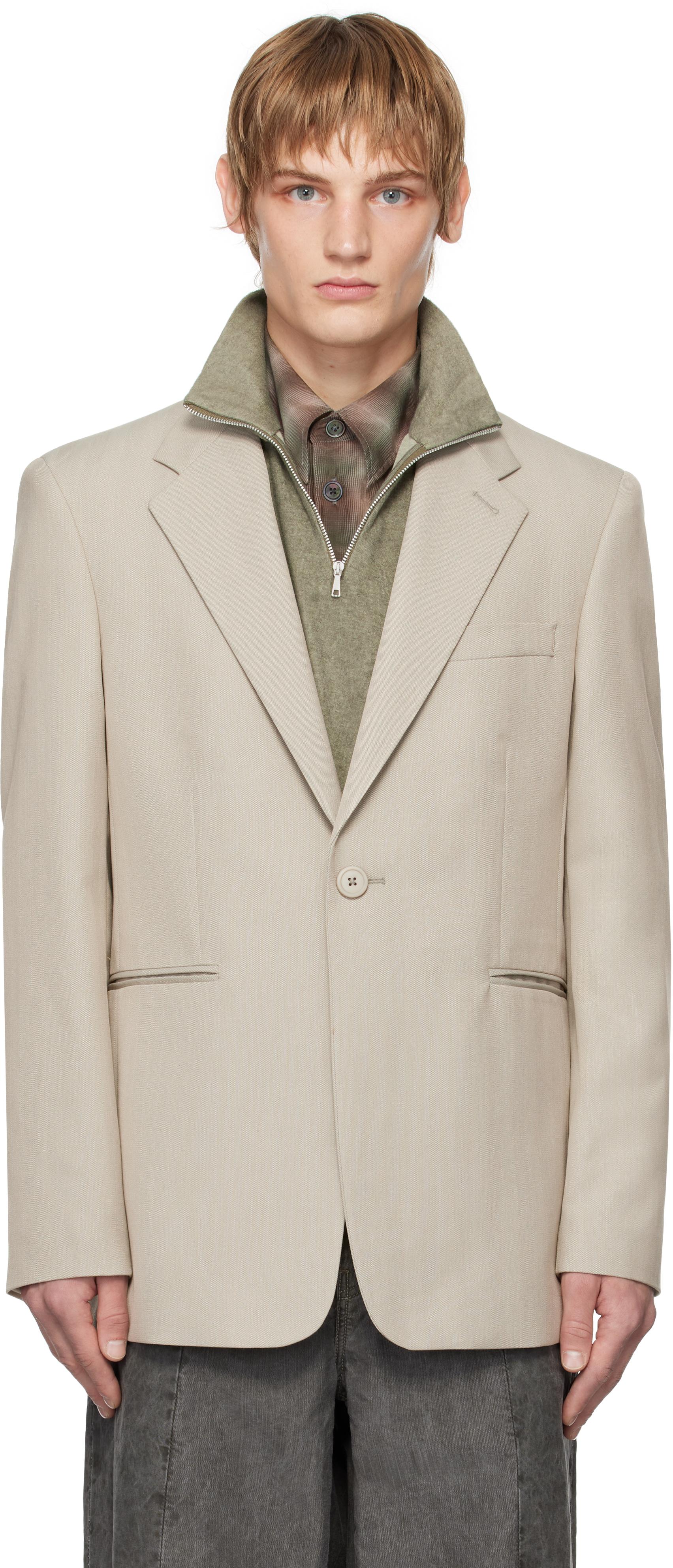 Our Legacy メンズ ナチュラル ベージュ Shinjuku テーラード  