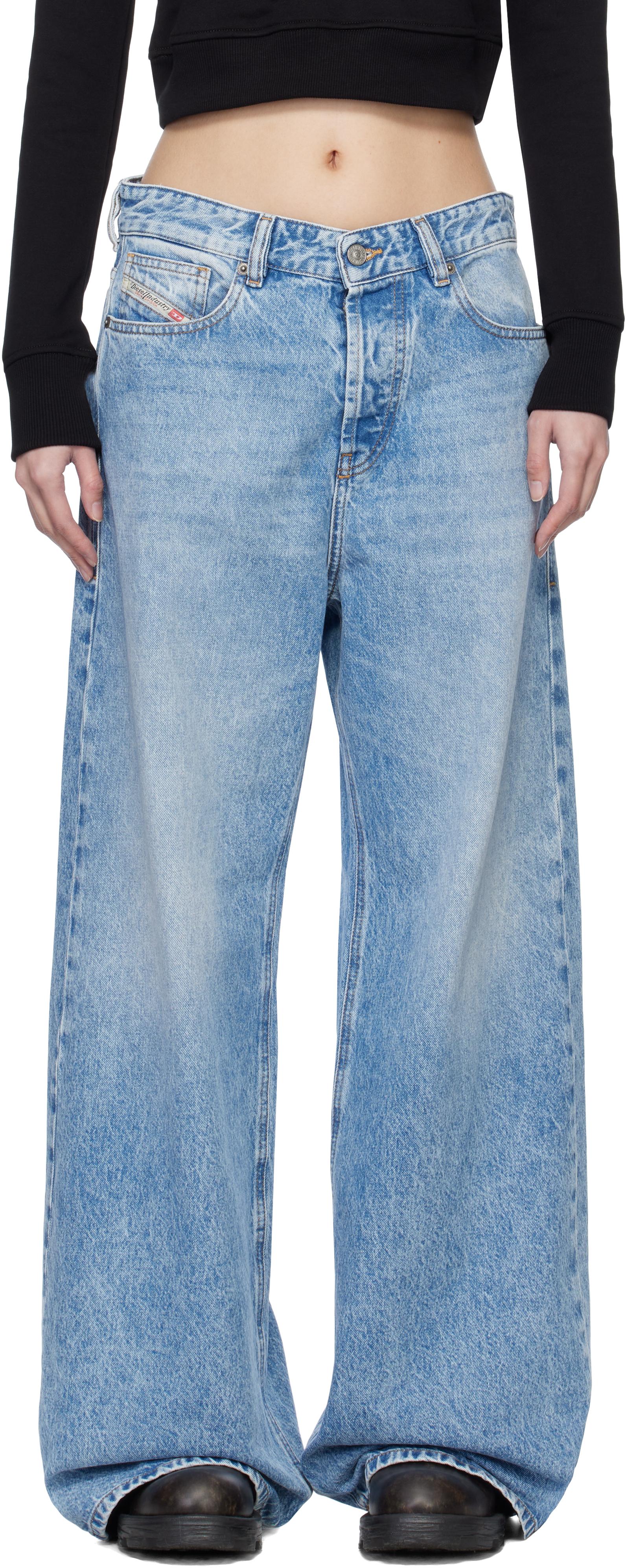 DIESEL ブルー 1996 D-Sire 09I29 リラックス ジーンズ ブルー