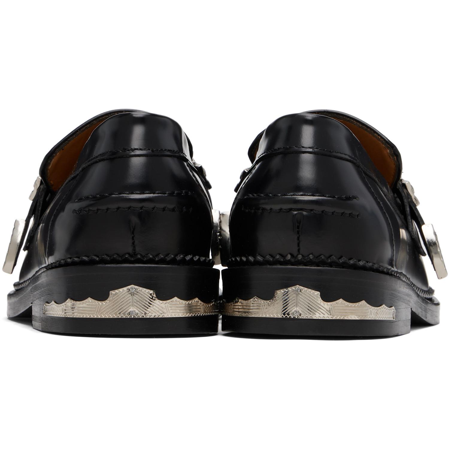 Toga Virilis Metal Loafers in Black for Men | Lyst