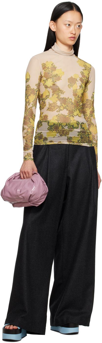 20aw dries van noten ベロア タートルネック セカンドスキン