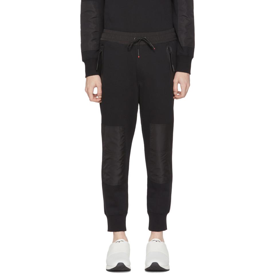 DIESEL Black P Grand Sweatpants for Men Lyst