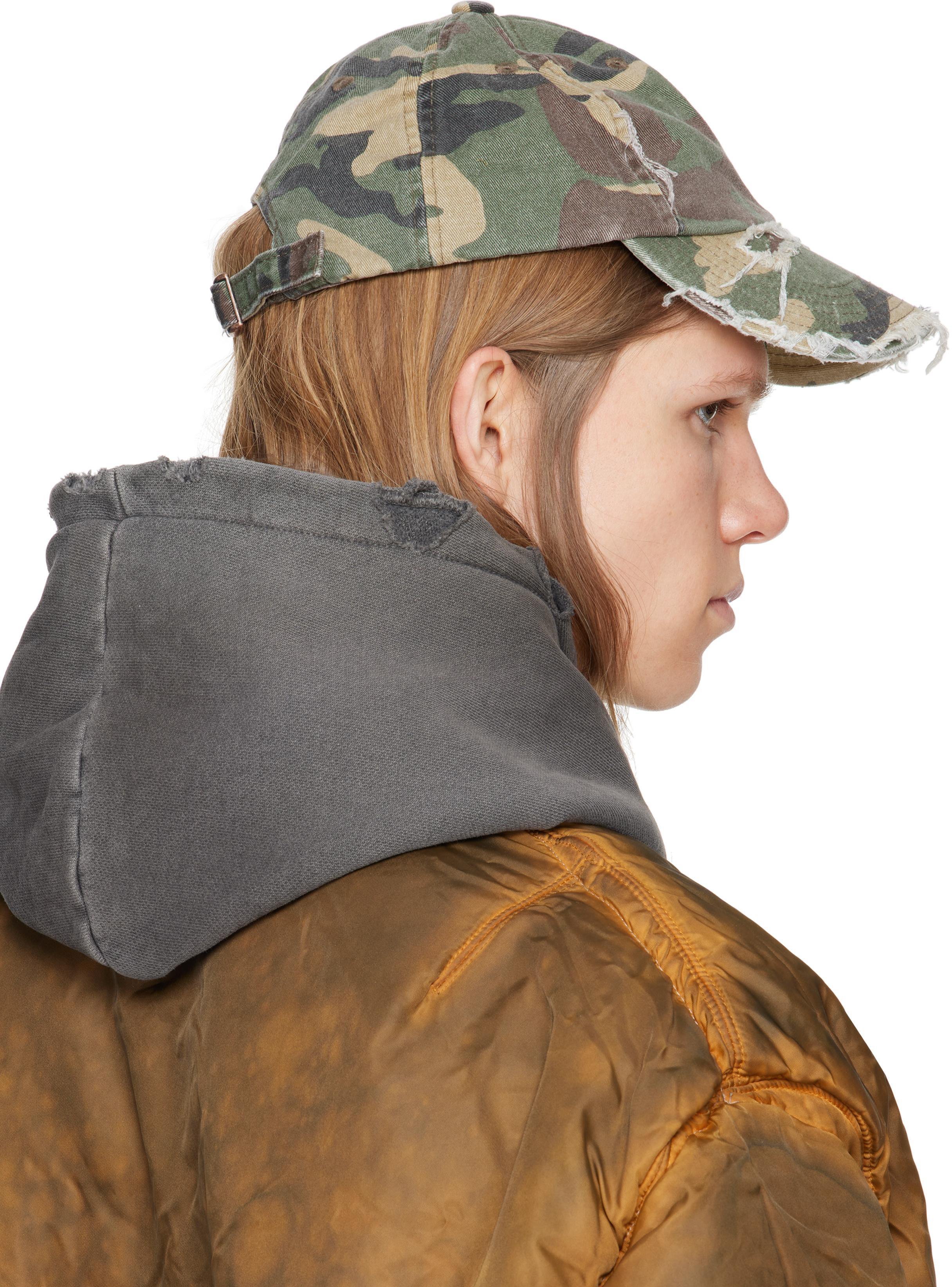 ALEXANDER DIGENOVA Khaki Lithuania Crest Cap in Brown for
