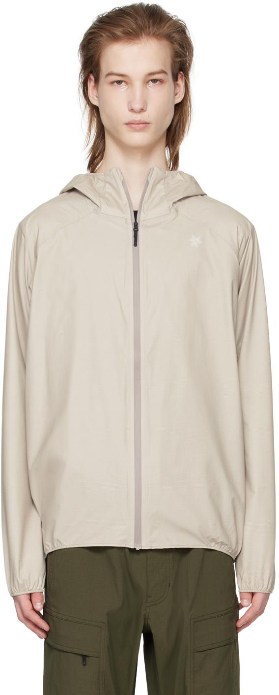 Goldwin Win Pertex Shield Air Jacket in Natural for Men | Lyst